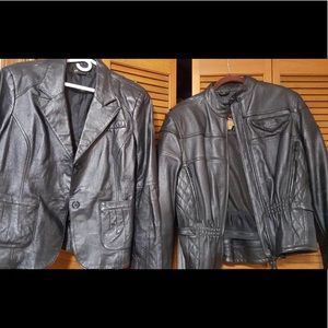 2 Harley Davidson Leather jackets